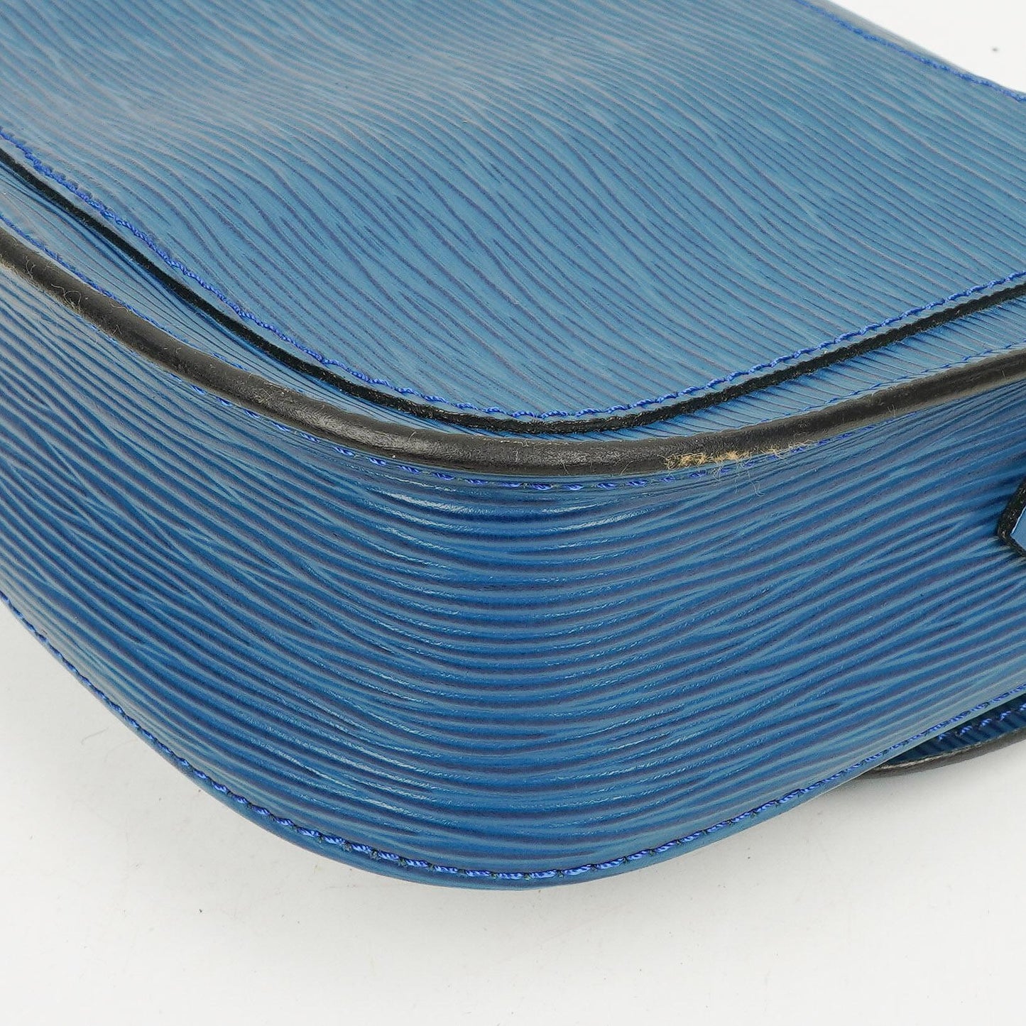 Louis Vuitton Saint Cloud PM Blue EPI Leather Crossbody Bag