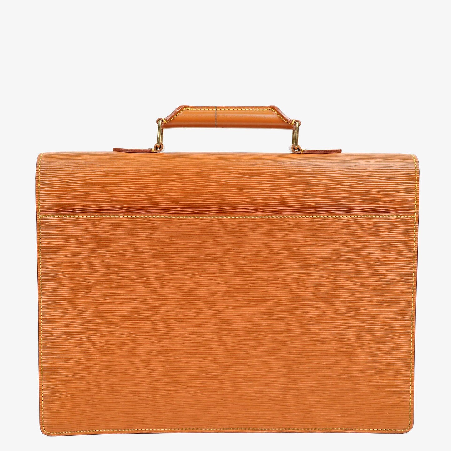 Louis Vuitton Serviette Ambassador Brown Epi Leather Briefcase, 1996