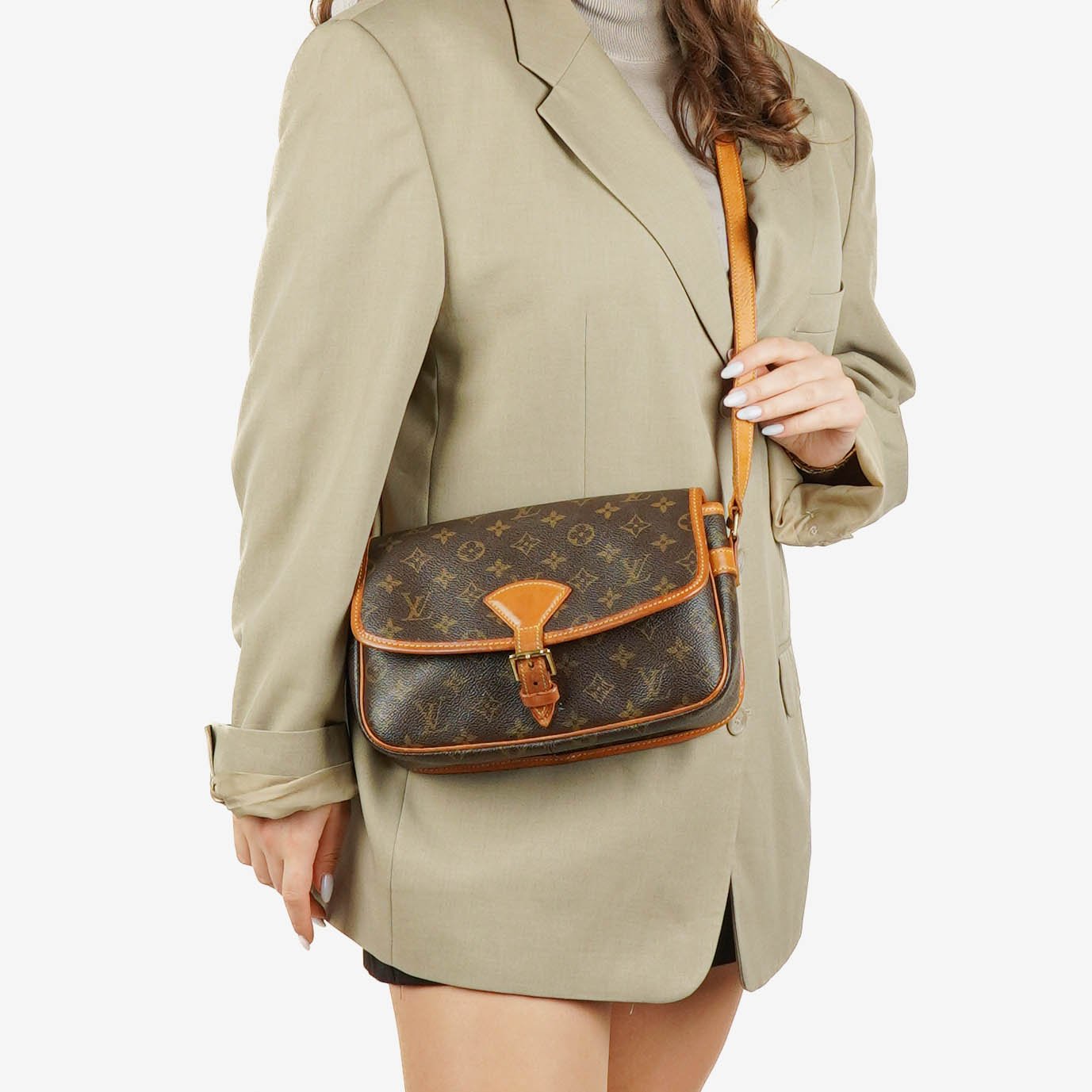 Louis Vuitton Sologne Monogram Canvas Shoulder Bag