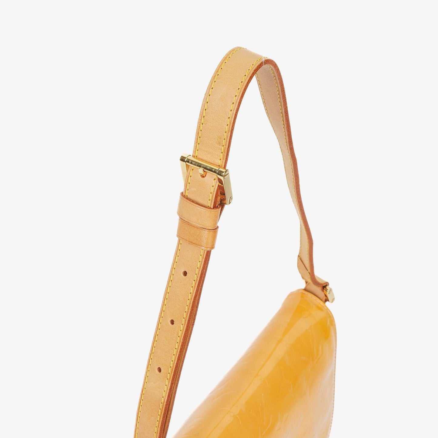 Louis Vuitton Thompson Street Yellow Monogram Vernis Leather Shoulder Bag