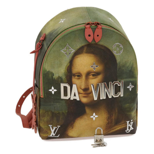LOUIS VUITTON MastersCollection DaVinci Palm Springs Backpack M43375 Auth lt421A