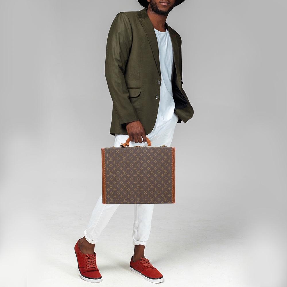 Louis Vuitton Monogram Canvas President Trunk Case