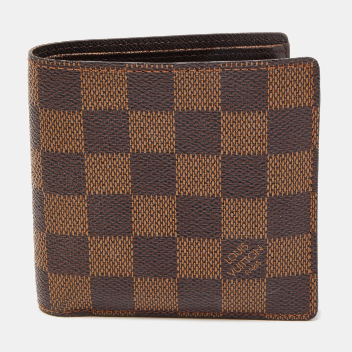 LOUIS VUITTON Damier Ebene Canvas Wallet