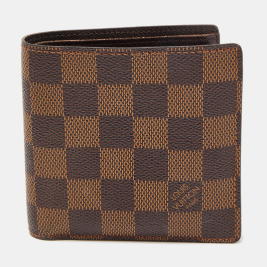 LOUIS VUITTON Damier Ebene Canvas Wallet
