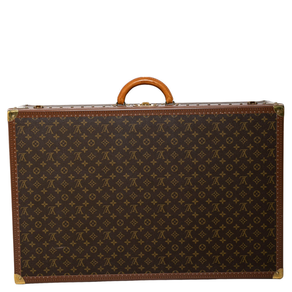 Louis Vuitton Monogram Canvas Alzer 80 Luggage Trunk
