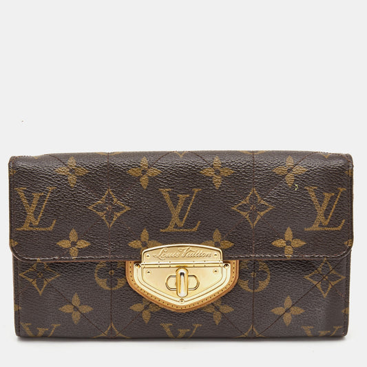 LOUIS VUITTON Monogram Canvas Etoile Sarah Wallet