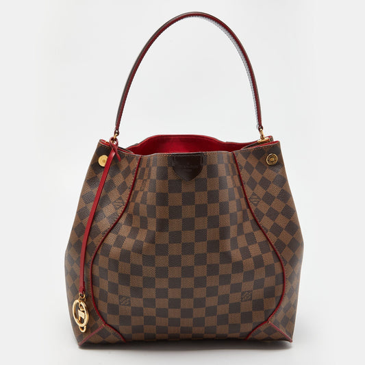 LOUIS VUITTON Damier Canvas Caissa Hobo