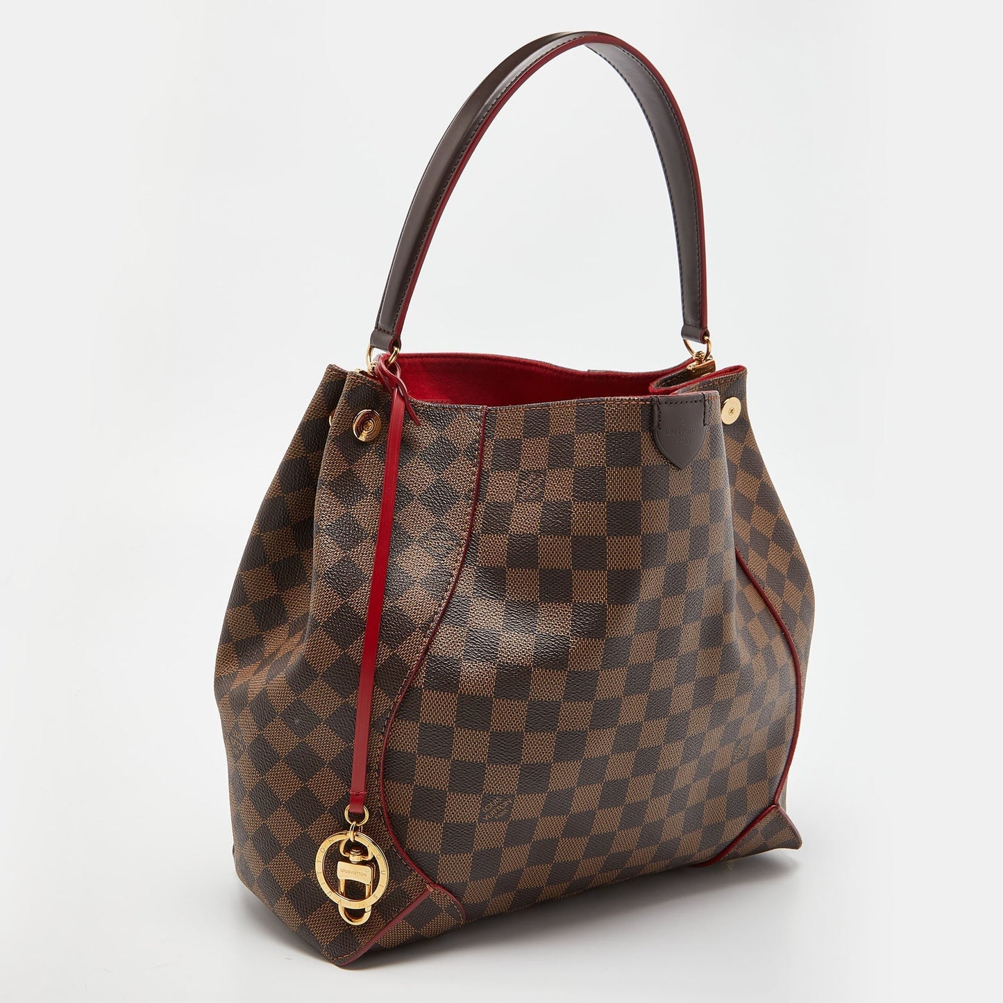 LOUIS VUITTON Damier Canvas Caissa Hobo