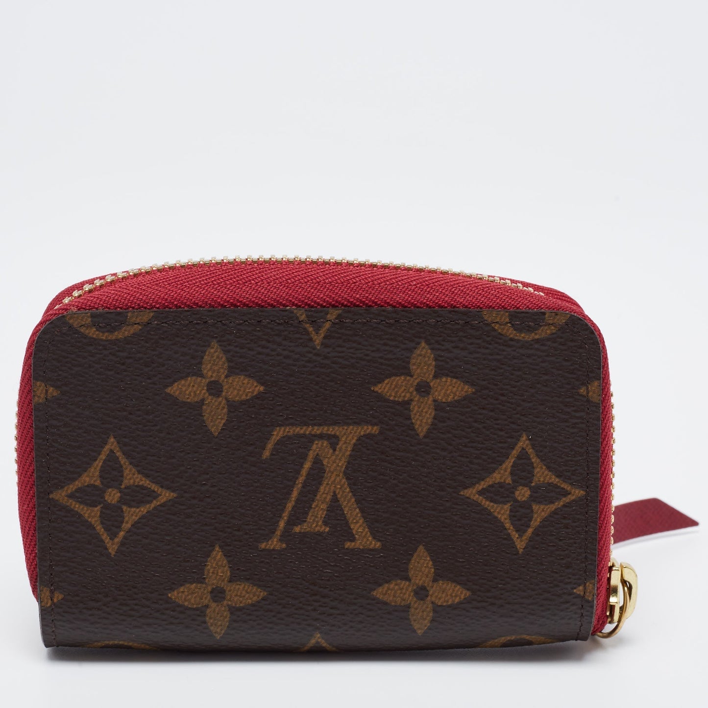 LOUIS VUITTON Fuchsia Monogram Canvas Multicartes Zippy Wallet