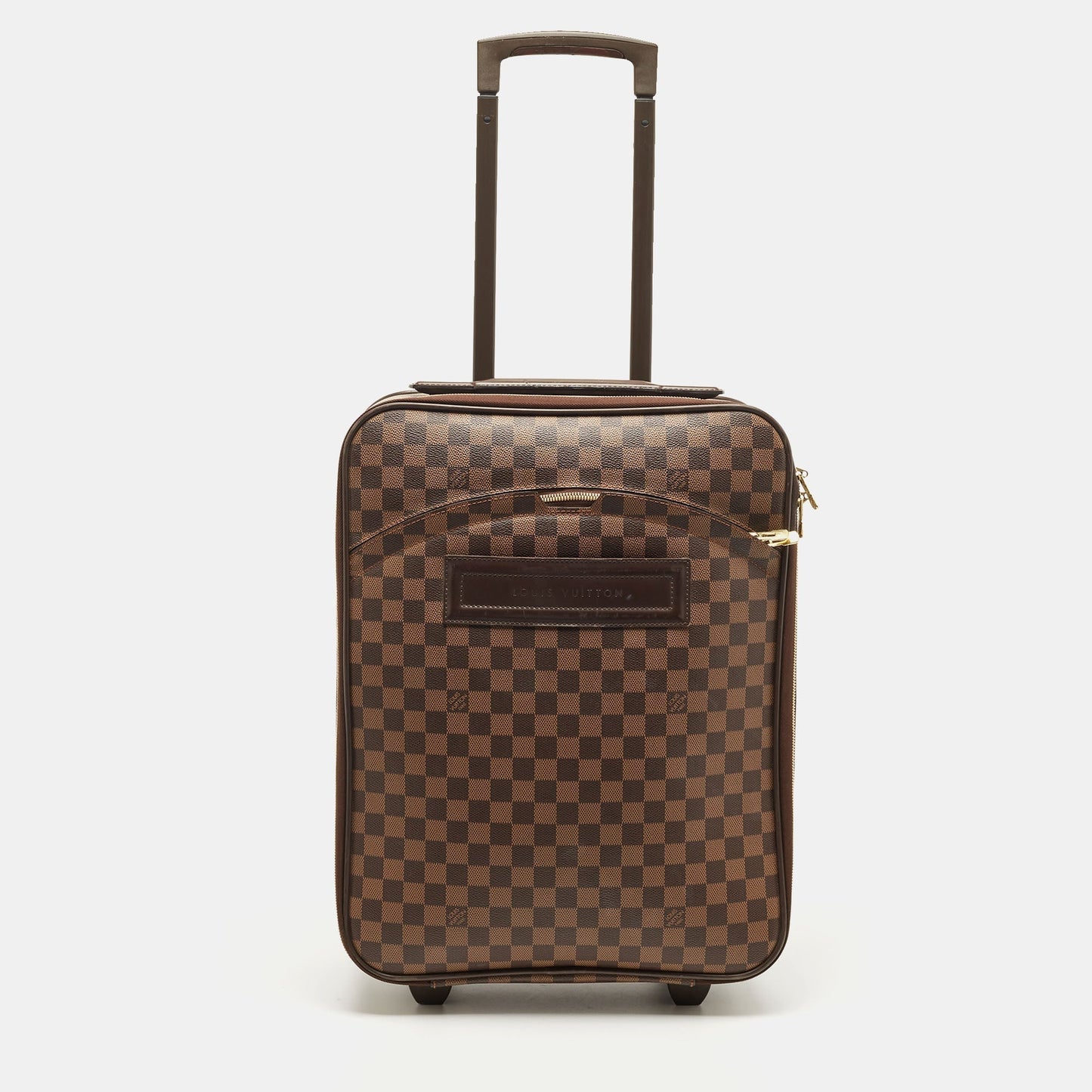 LOUIS VUITTON Damier Ebene Canvas Pegase 45 Luggage