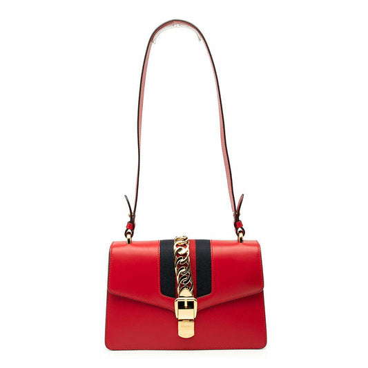 Gucci Sylvie Leather Shoulder Bag