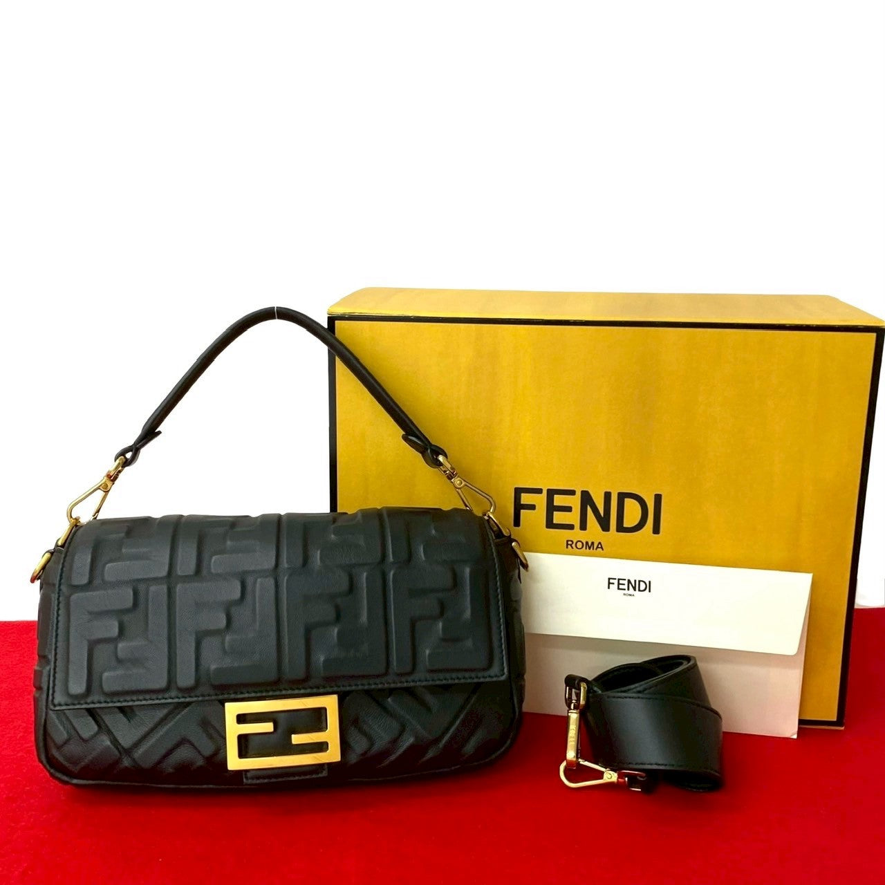 Fendi Mamma Baguette Shoulder Bag - Rovelle Bags