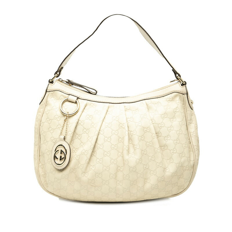 Gucci Guccissima Leather Shoulder Bag