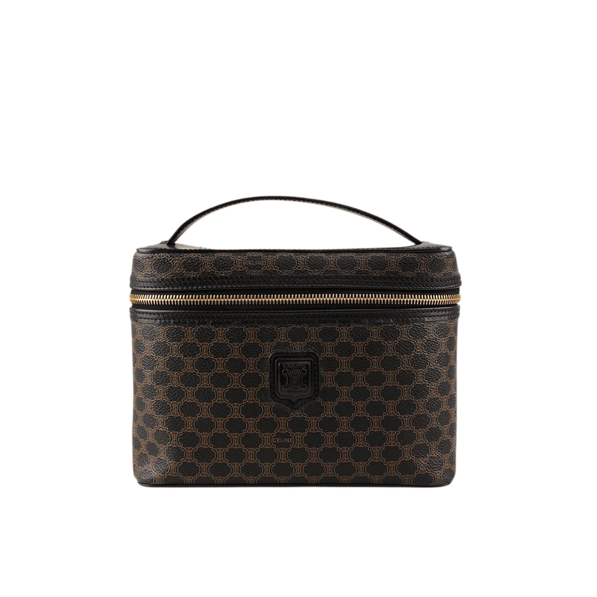 CELINE Handbag Vanity bag Black x6aezr