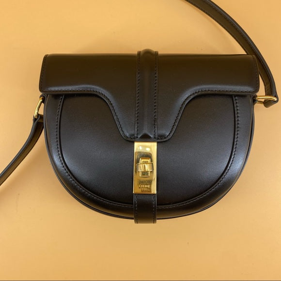 CELINE SMALL BESACE BAG IN SATINATED CALFSKIN