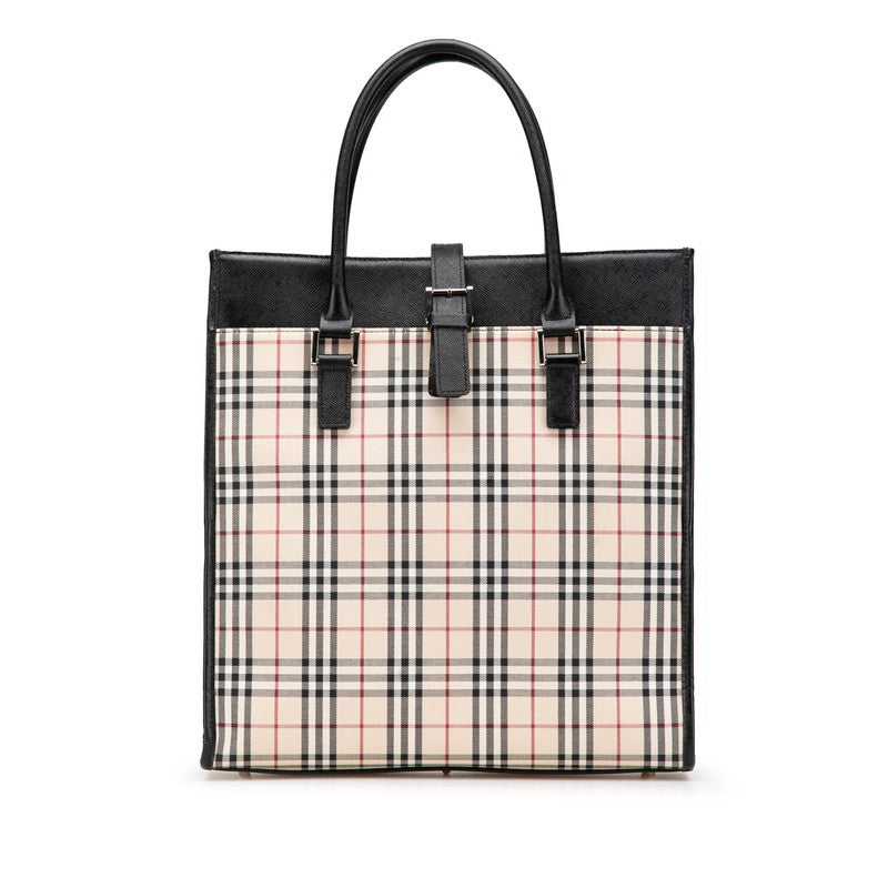 Burberry Check Tote - Rovelle Bags