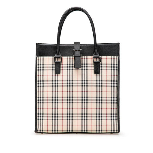 Burberry Check Tote - Rovelle Bags