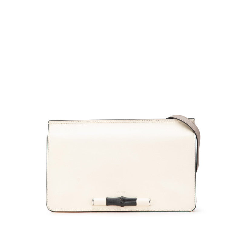 Gucci Bamboo Leather Shoulder Bag