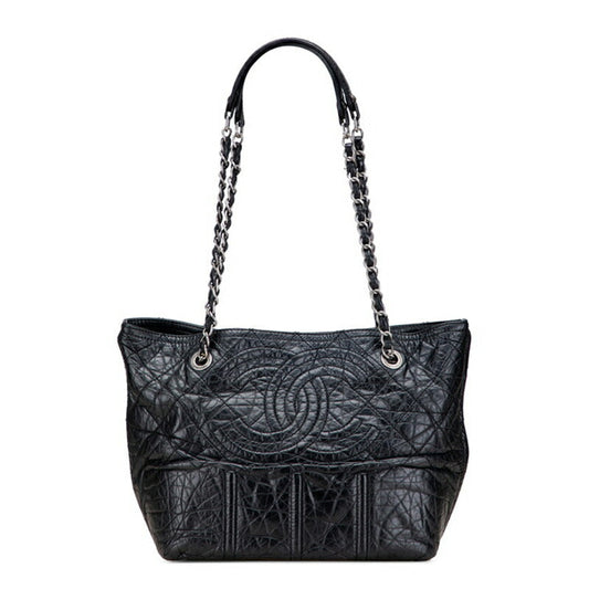 Chanel Coco Mark Calfskin Tote Bag - Rovelle Bags