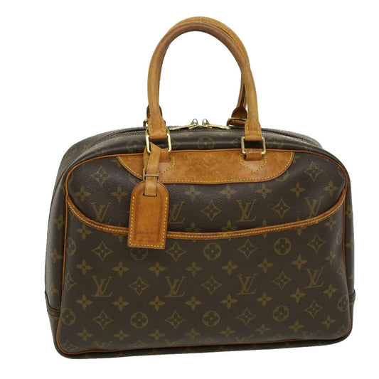 LOUIS VUITTON Monogram Deauville Hand Bag M47270 LV 35183