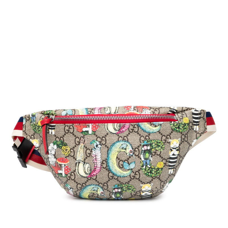 Gucci Children's Ã— Higuchi Yuko GG Supreme PVC Waist Bag