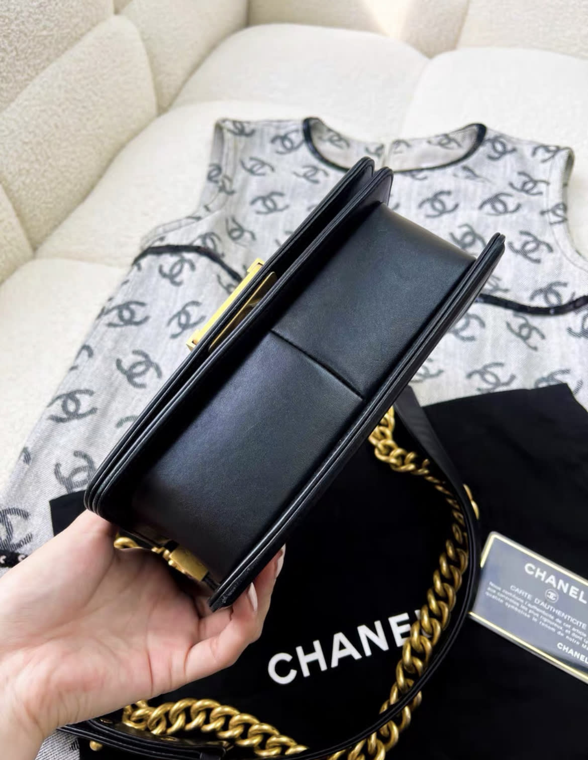 Chanel Boy Shoulder Bag - Rovelle Bags