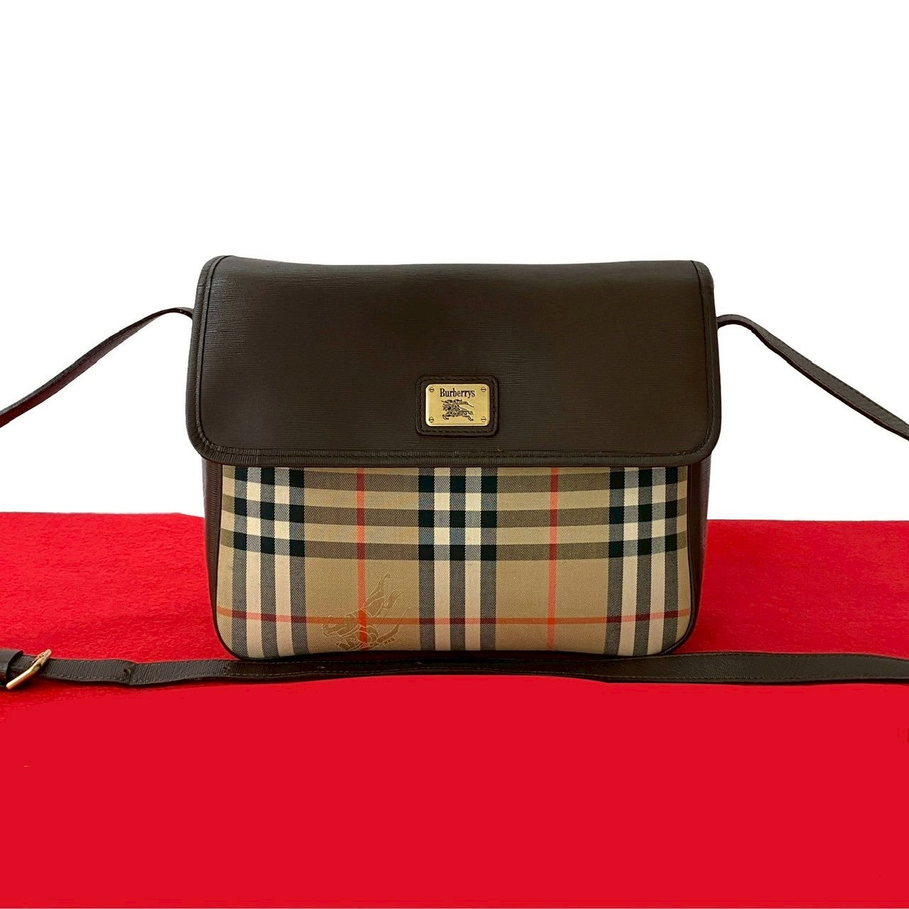Burberry Check Shoulder Bag - Rovelle Bags
