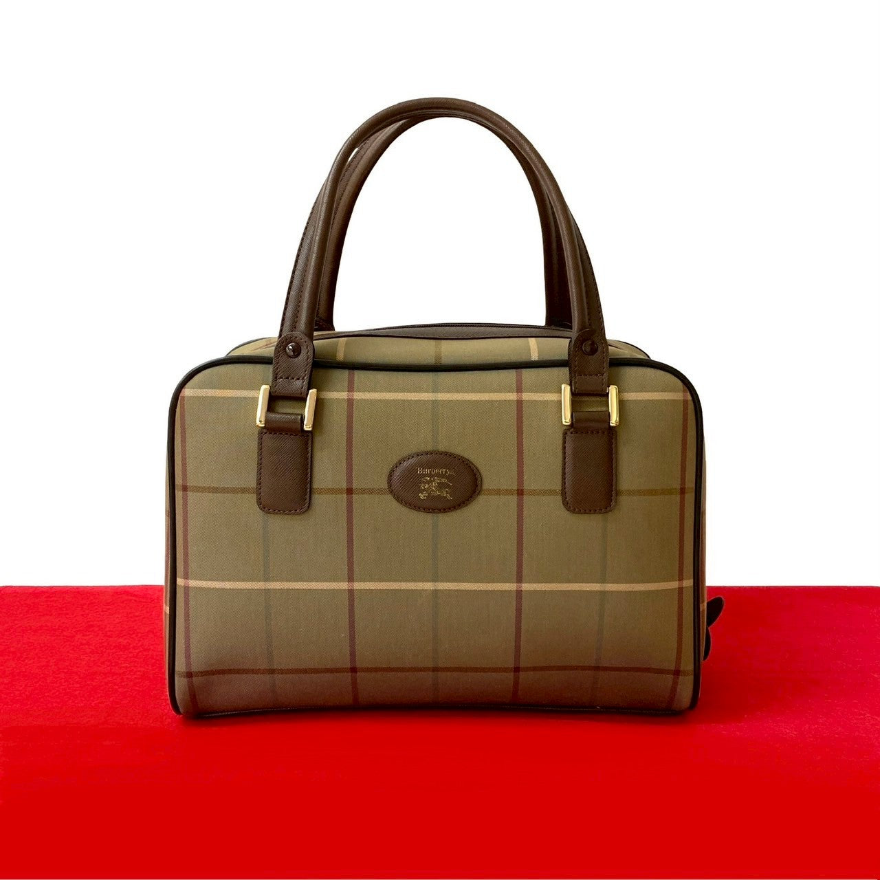 Burberry Check Handbag - Rovelle Bags