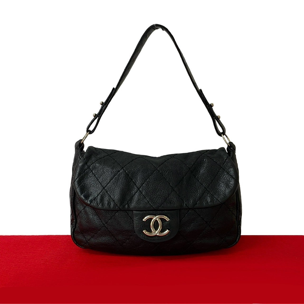 Chanel Wild Stitch Calfskin Shoulder Bag - Rovelle Bags