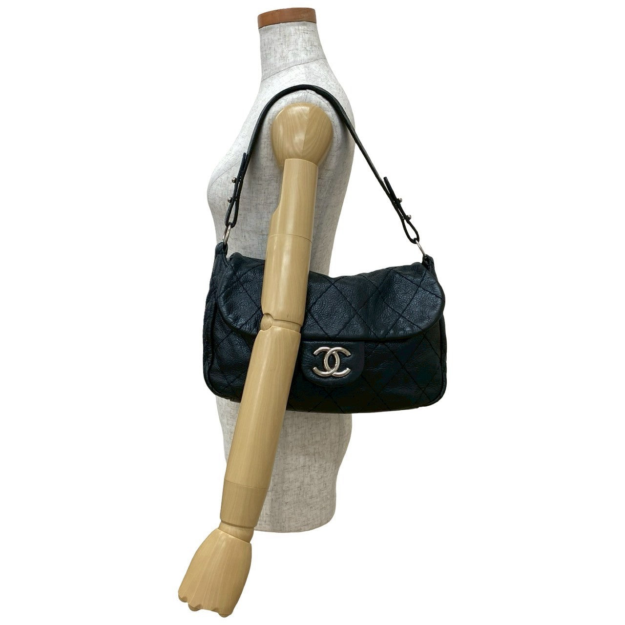Chanel Wild Stitch Calfskin Shoulder Bag - Rovelle Bags