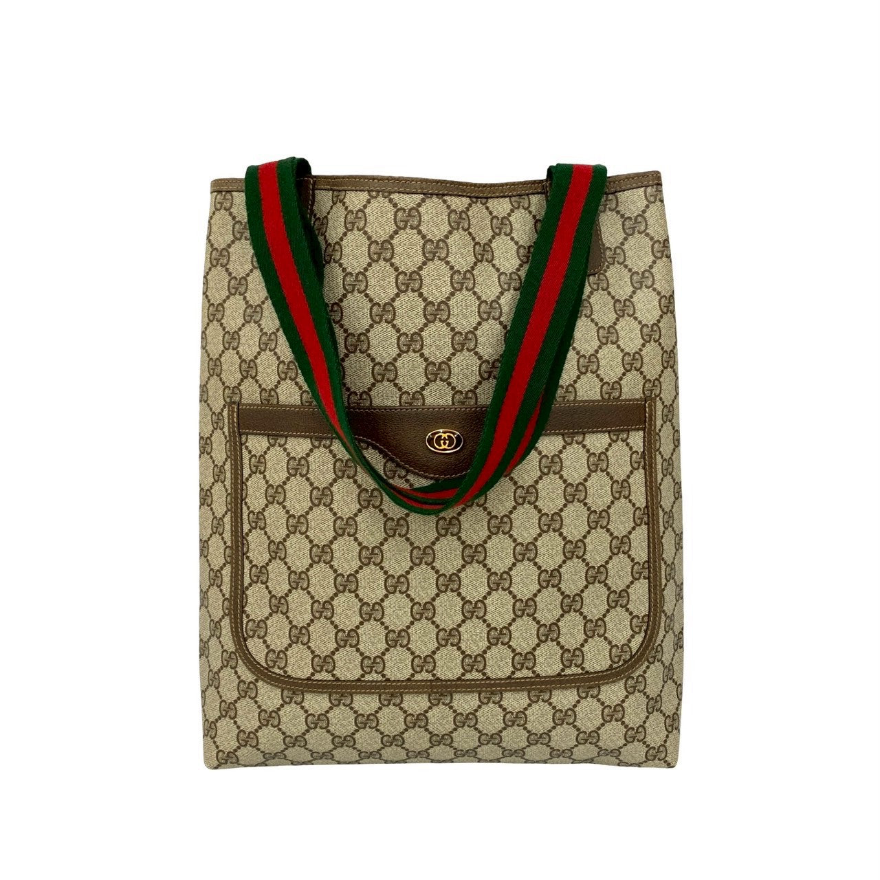 Gucci Old Gucci GG Logo PVC 2way Tote Bag