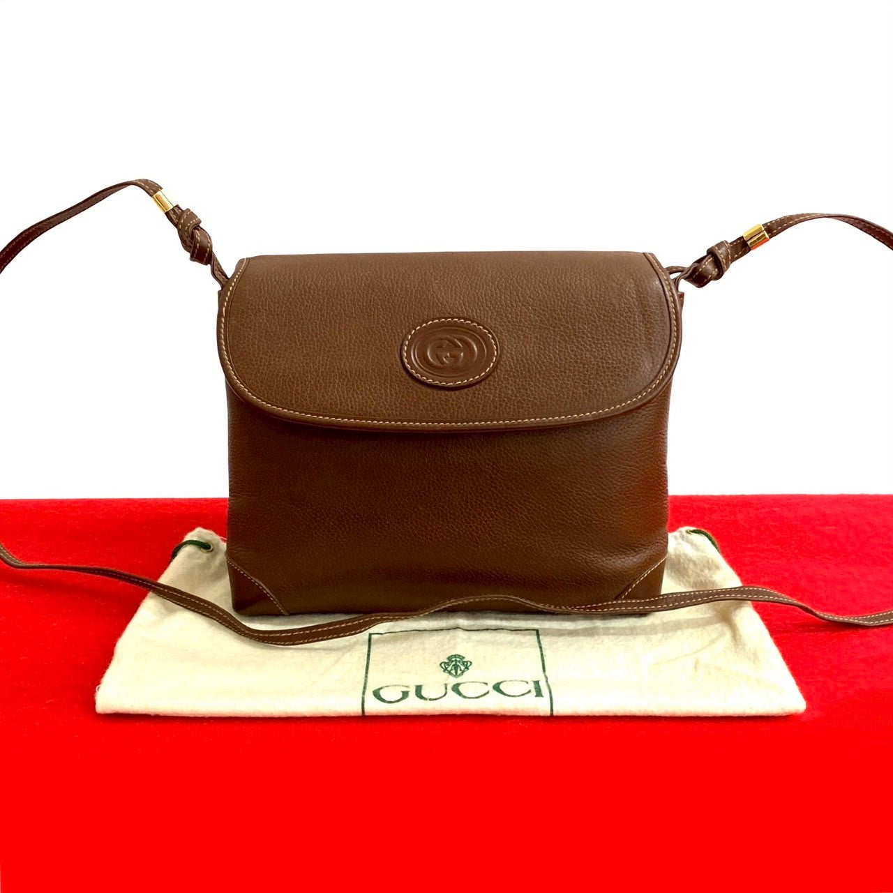Gucci Leather Shoulder Bag