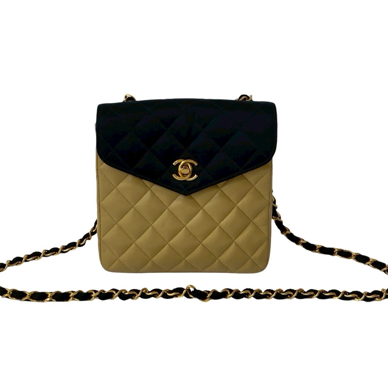 Chanel Matelassé Lambskin Satin Shoulder Shoulder Bag - Rovelle Bags