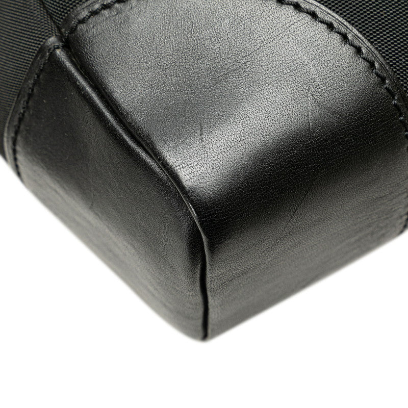 Gucci Canvas Leather Shoulder Bag