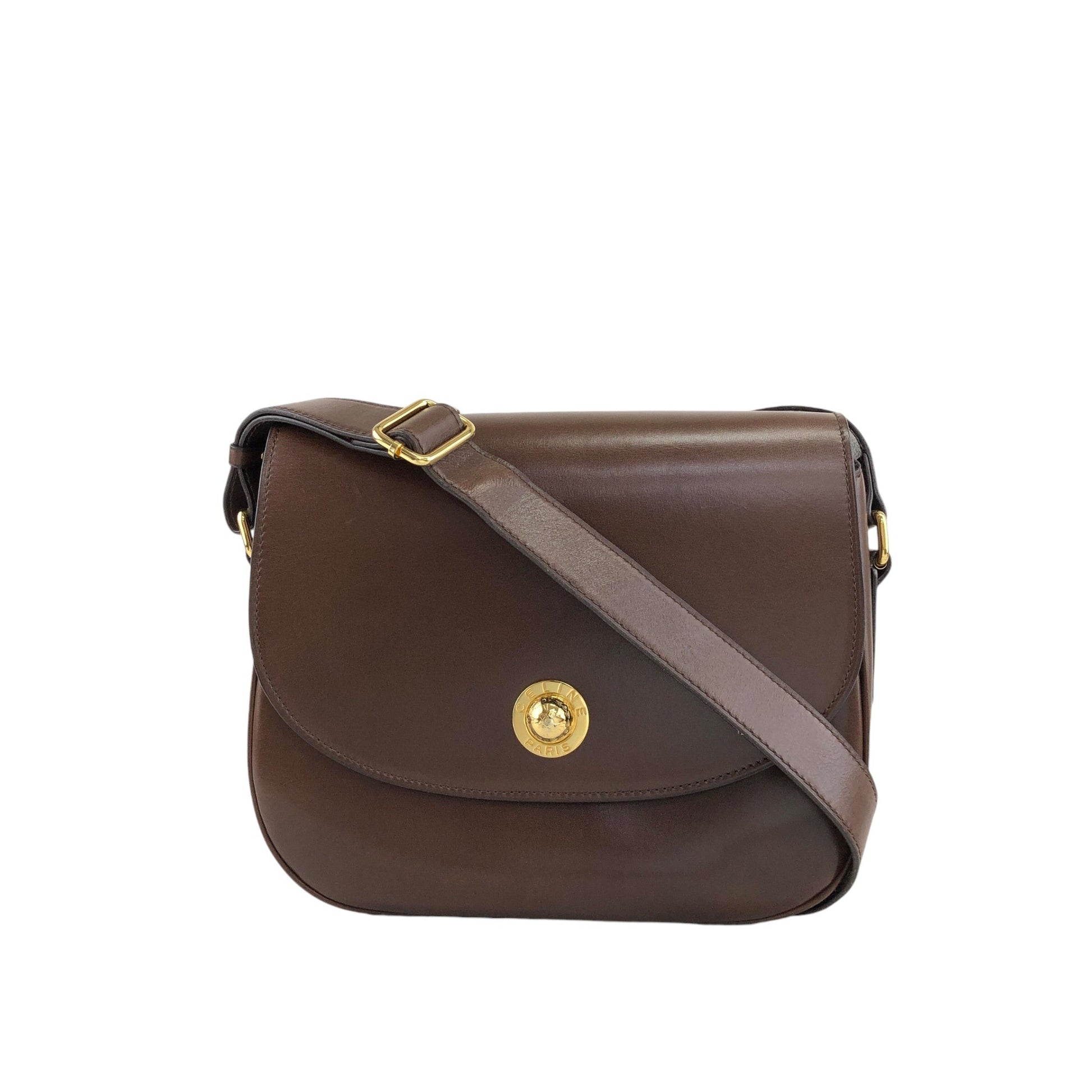 CELINE Starball Shoulder bag Brown iu3hk3