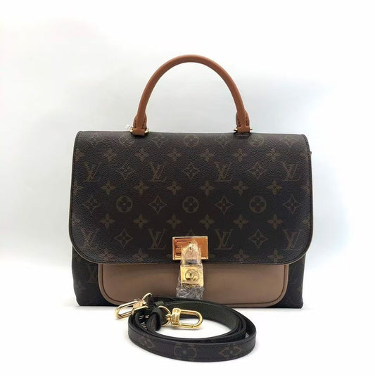 Louis Vuitton Monogram Brown Two-Way Bag Medium