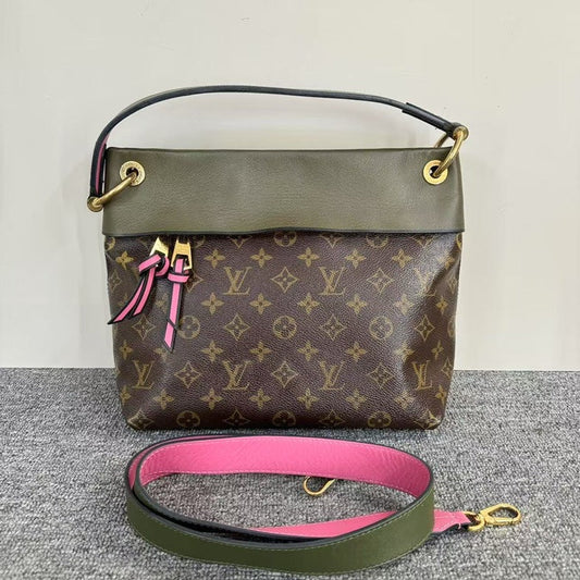 Louis Vuitton Monogram Canvas Olive Pink Two-Way Bag