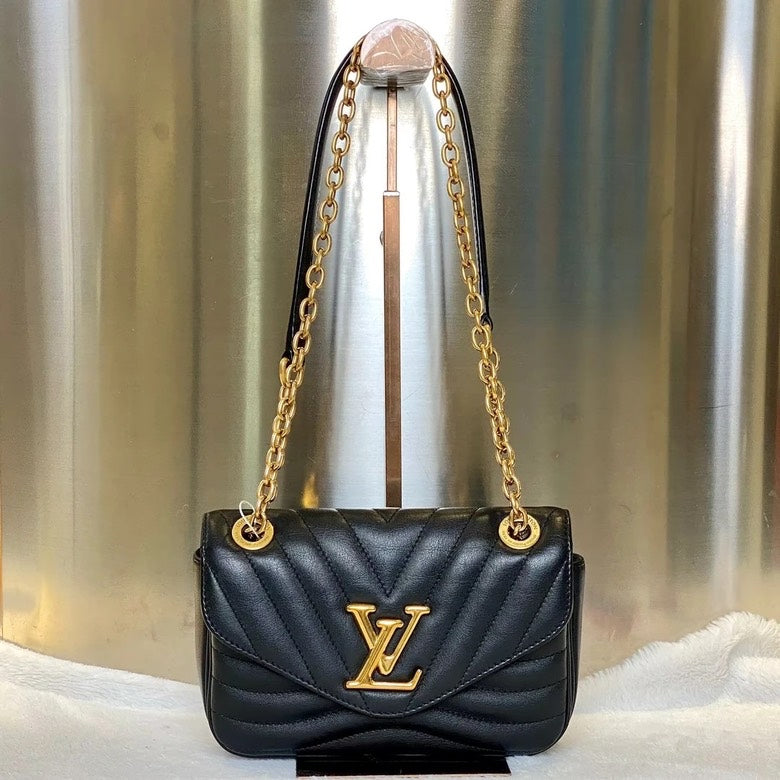 Louis Vuitton LV New Wave Black Crossbody Bag - Designer Handbag