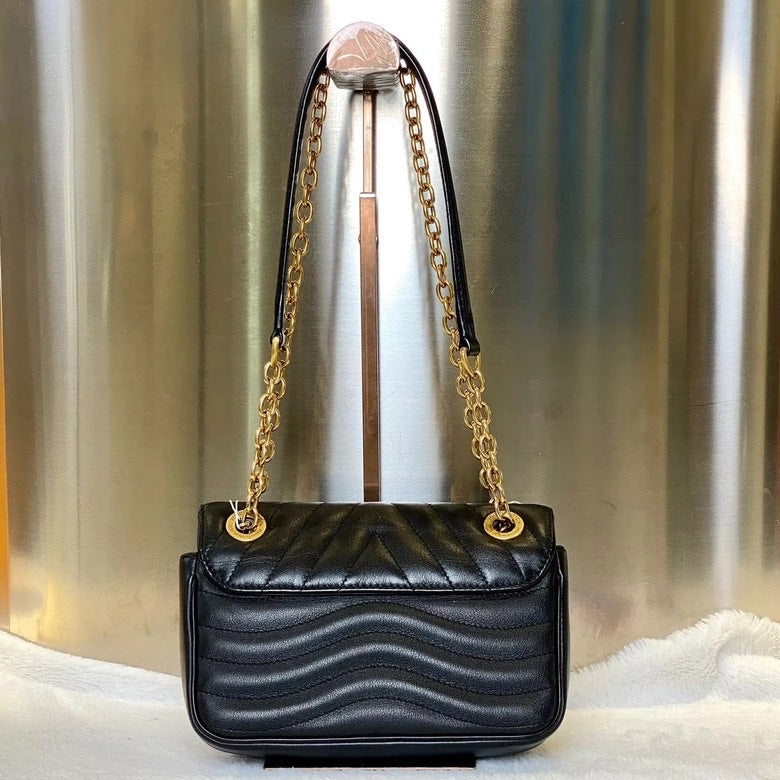 Louis Vuitton LV New Wave Black Crossbody Bag - Designer Handbag