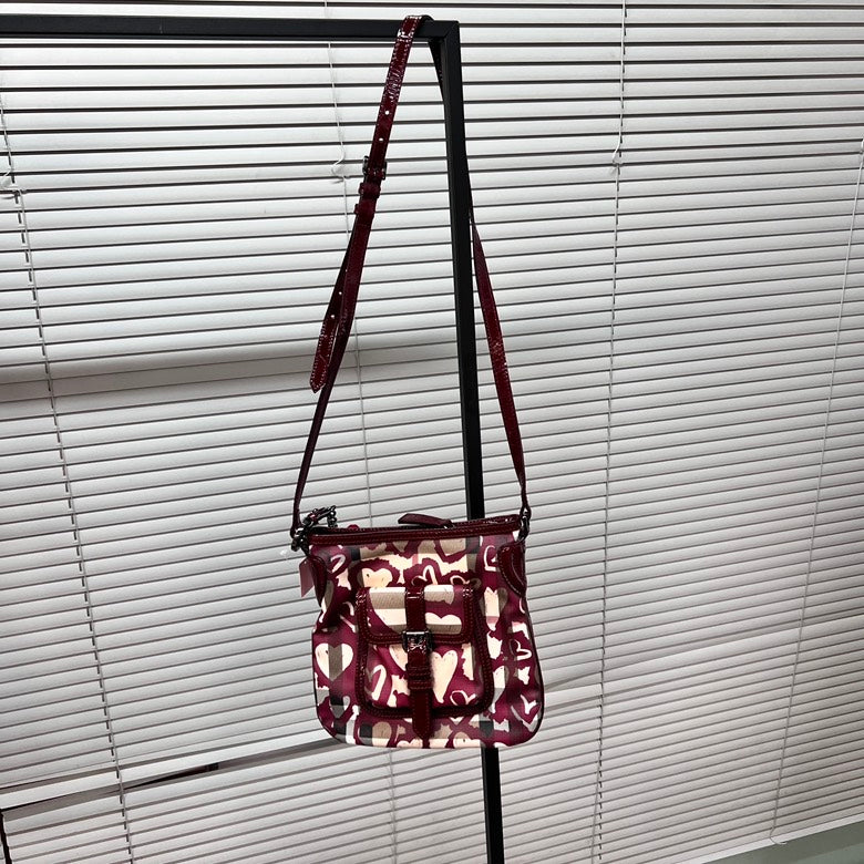 Burberry Heart Print Crossbody Bag - Rovelle Bags