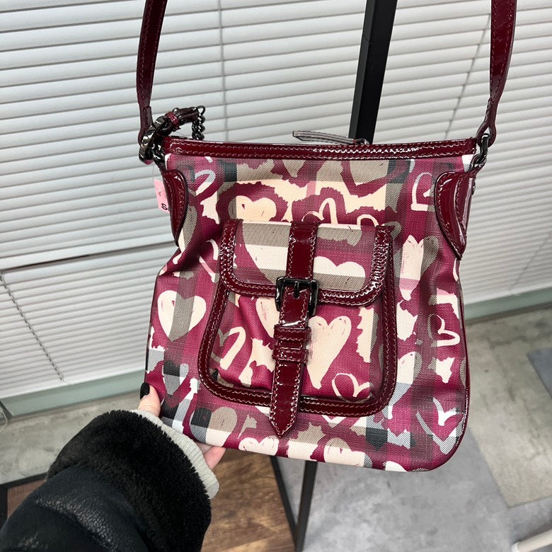 Burberry Heart Print Crossbody Bag - Rovelle Bags