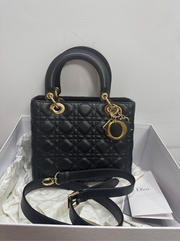 Dior Lady Dior Handbag - Rovelle Bags
