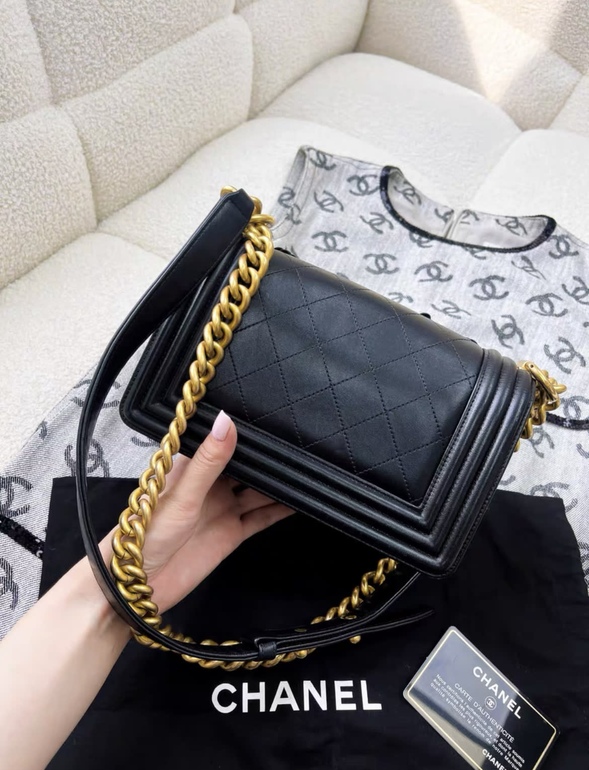 Chanel Boy Shoulder Bag - Rovelle Bags