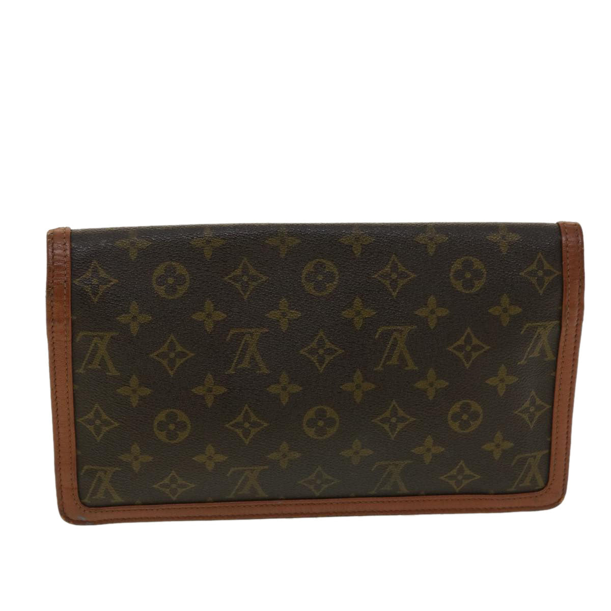 LOUIS VUITTON Monogram Pochette Dam GM Clutch Bag M51810 LV rd3577