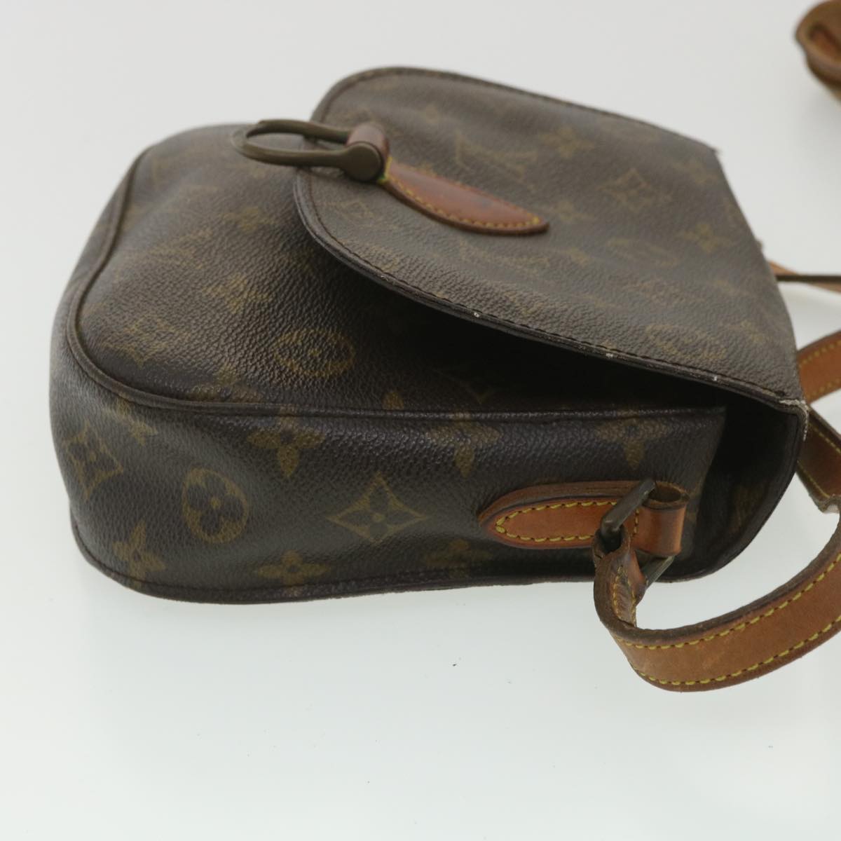 LOUIS VUITTON Monogram Saint Cloud MM Shoulder Bag M51243 LV Auth rd4200