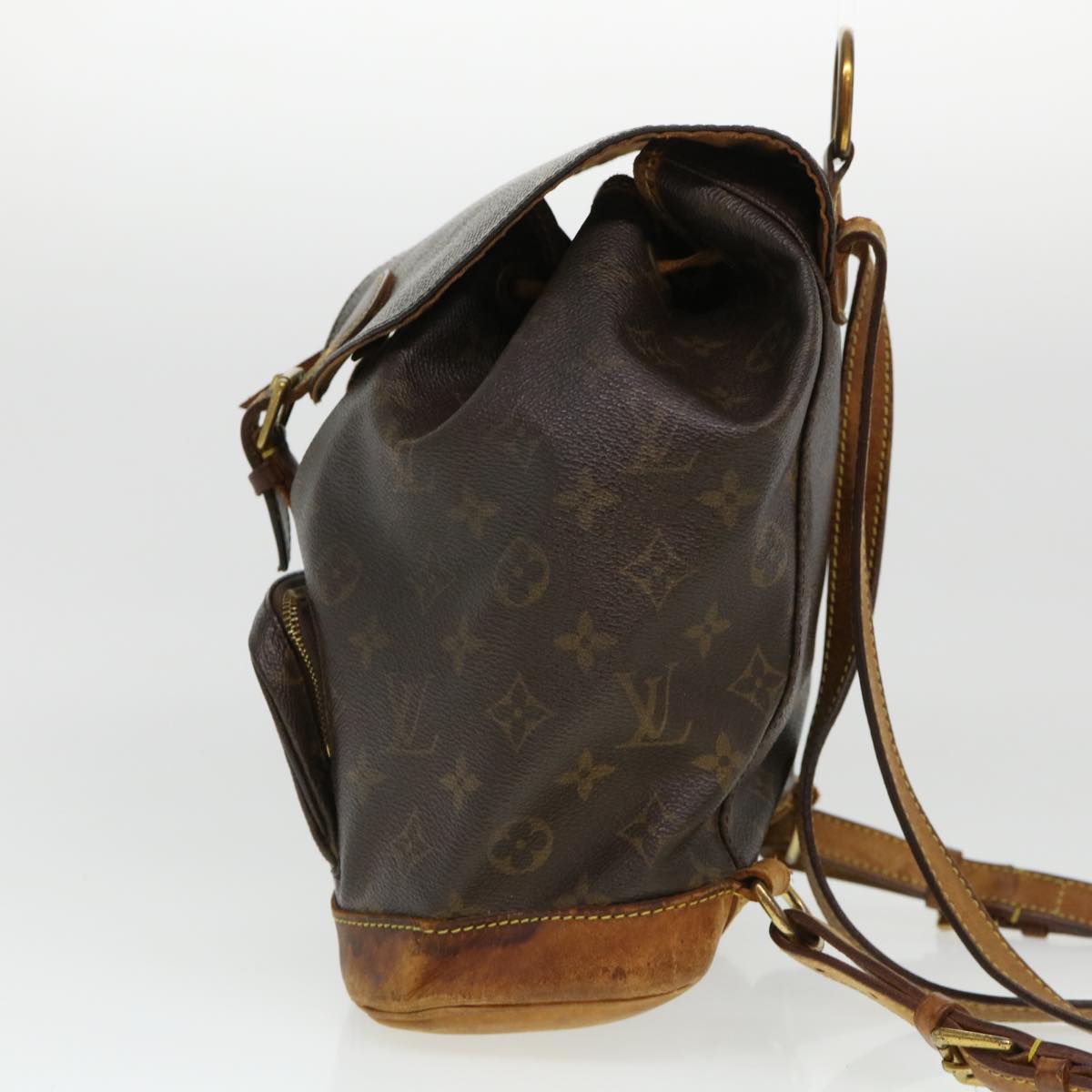 LOUIS VUITTON Monogram Montsouris MM Backpack M51136 LV Auth rd4445