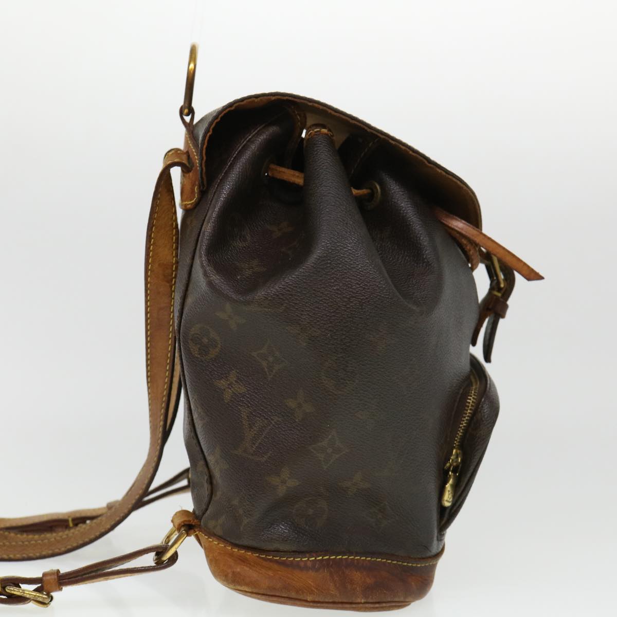 LOUIS VUITTON Monogram Montsouris MM Backpack M51136 LV Auth rd4445