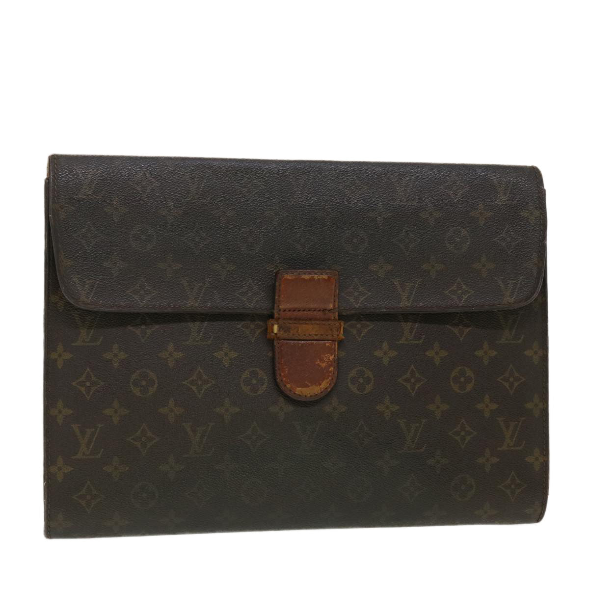 LOUIS VUITTON Monogram Posh Ministor Briefcase M53445 LV rd4770
