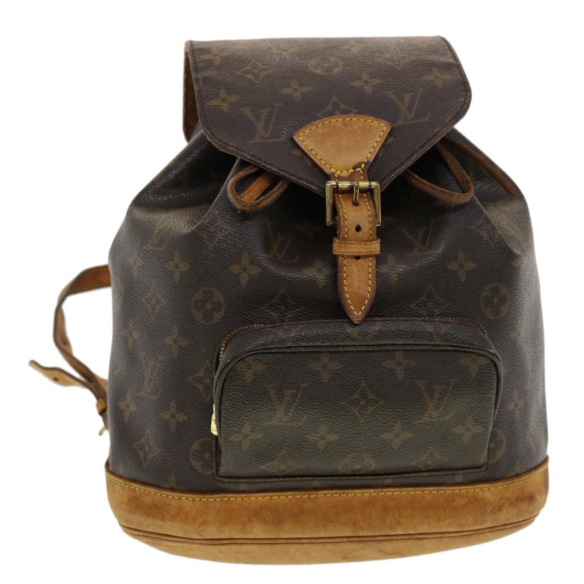 LOUIS VUITTON Monogram Montsouris MM Backpack M51136 LV Auth rd4820
