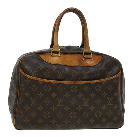 LOUIS VUITTON Monogram Deauville Hand Bag M47270 LV Auth rd5123